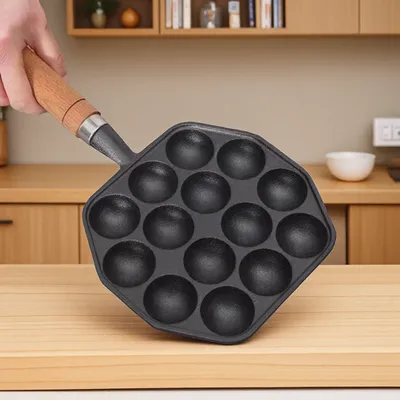 Mini Pancake Griddle - Induction Iron Home Cast Gift Stove