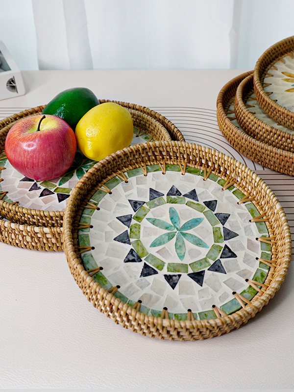 Handwoven ell Fruit Tray Break – Dim Sum Basket Bewertung und Preis