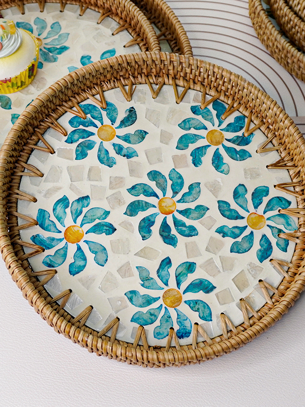 Handwoven ell Fruit Tray Break – Dim Sum Basket Bewertung und Preis
