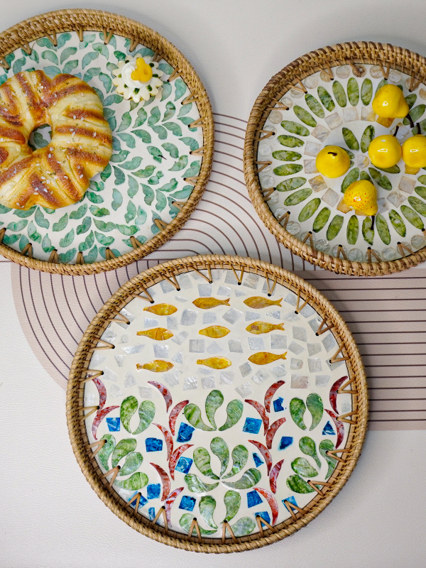 Handwoven ell Fruit Tray Break – Dim Sum Basket Bewertung und Preis