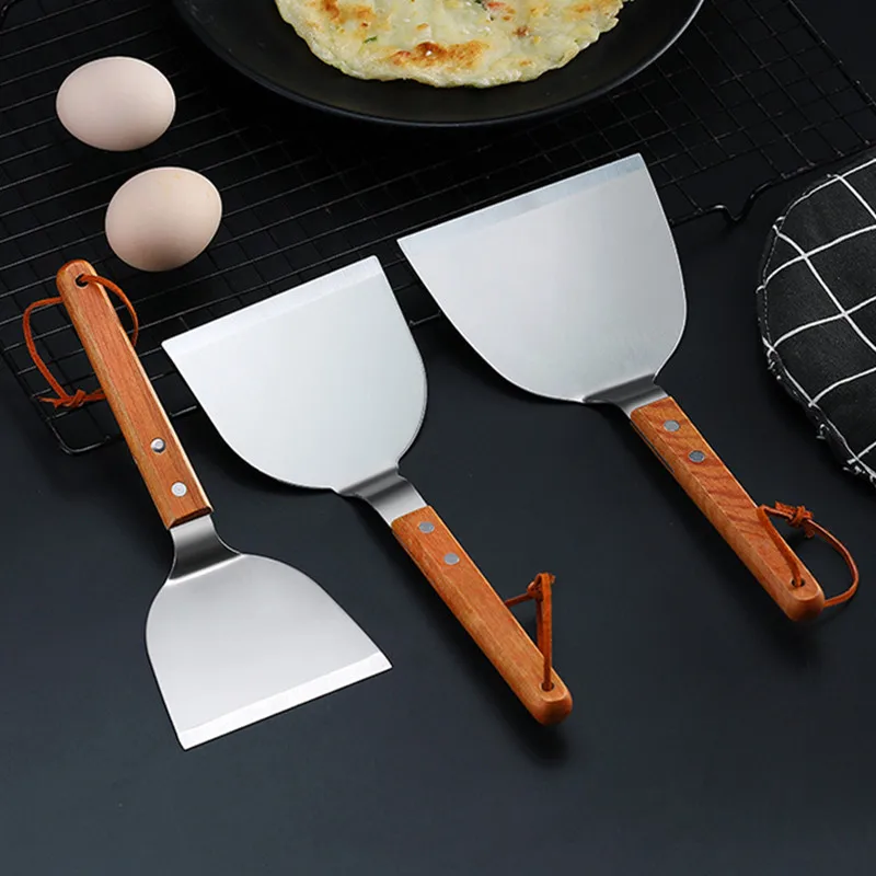 Stainless Steel Wooden Handle  – Okonomiyaki Spatula Bewertung und Preis