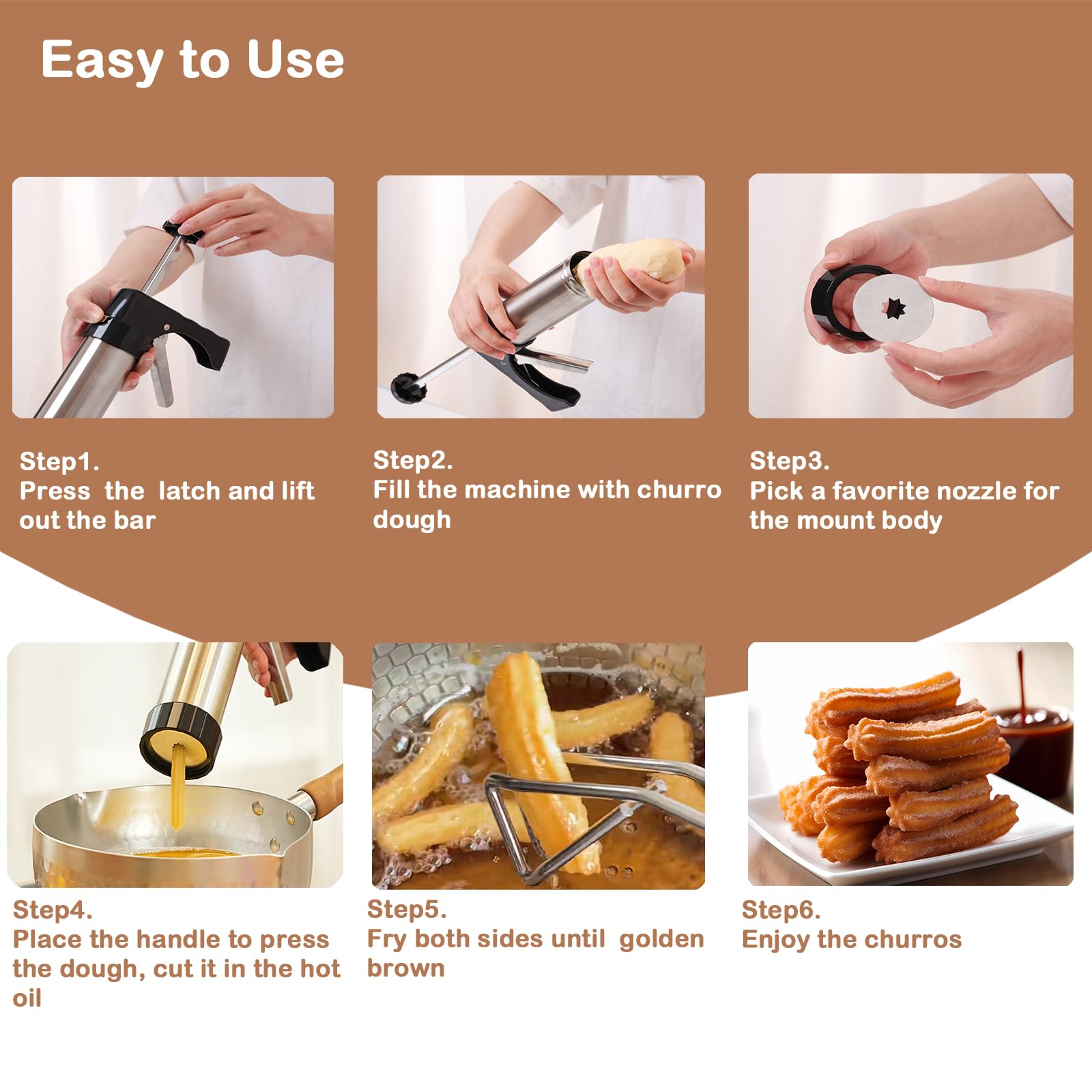 Traditional Churro Maker Machi – Churros Maker Gun Bewertung und Preis
