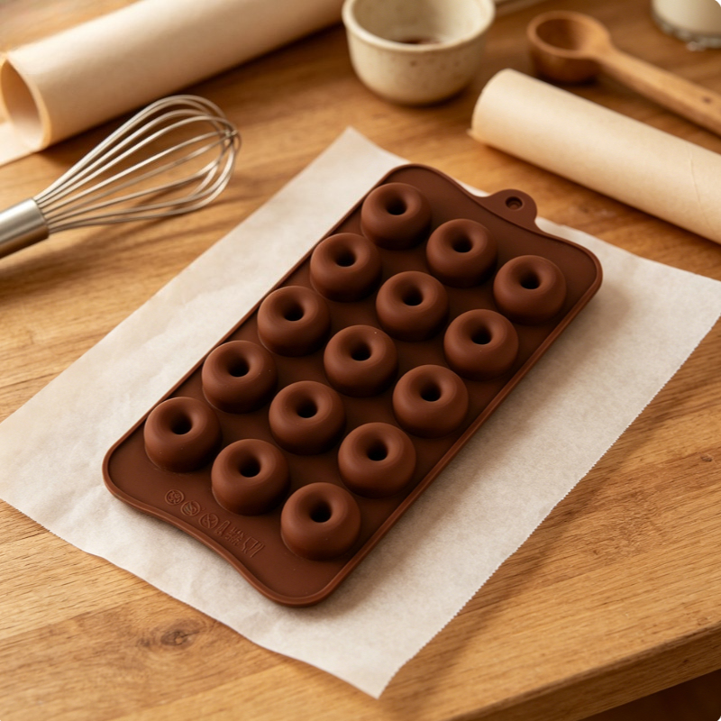 1pc donut silicone cake mold n – Donut Mold Silicone Bewertung und Preis