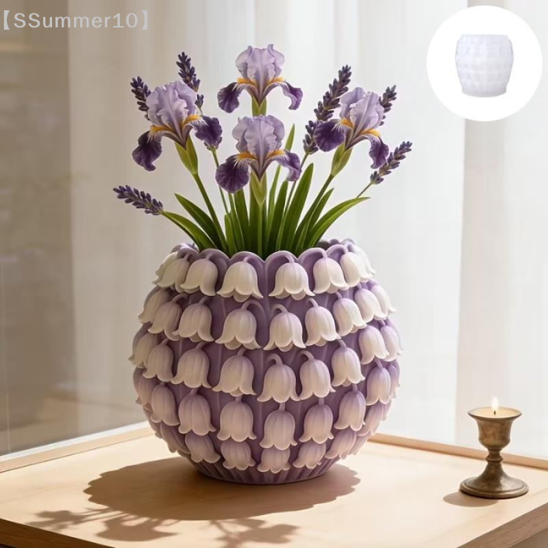 【SSummer10】3D Lily Valley Flow – Potsticker Mold Bewertung und Preis