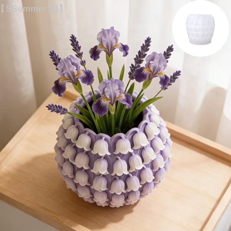【SSummer10】3D Lily Valley Flow – Potsticker Mold Bewertung und Preis