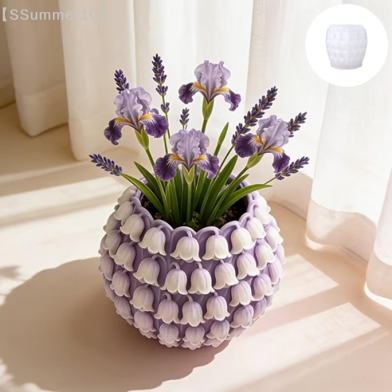 【SSummer10】3D Lily Valley Flow – Potsticker Mold Bewertung und Preis