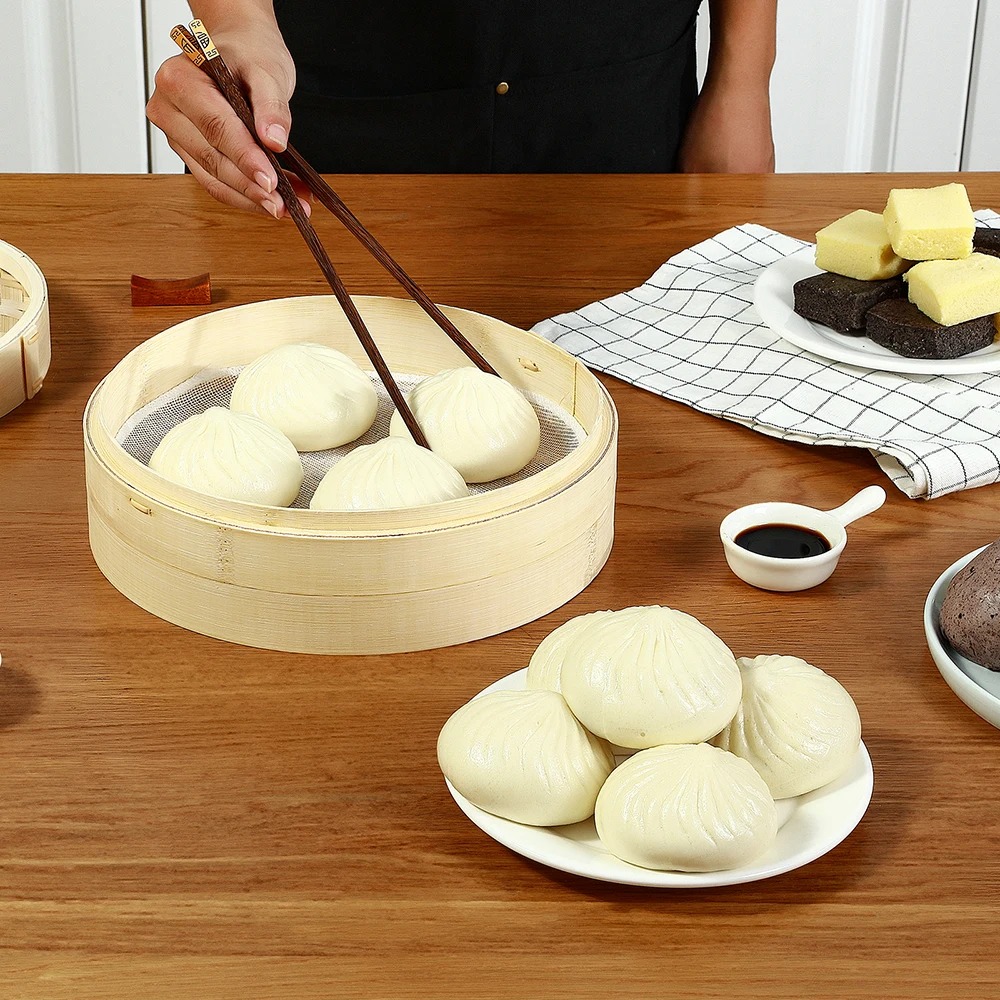 Bamboo Steamer Basket with Lid – Bao Steamer Bamboo Bewertung und Preis