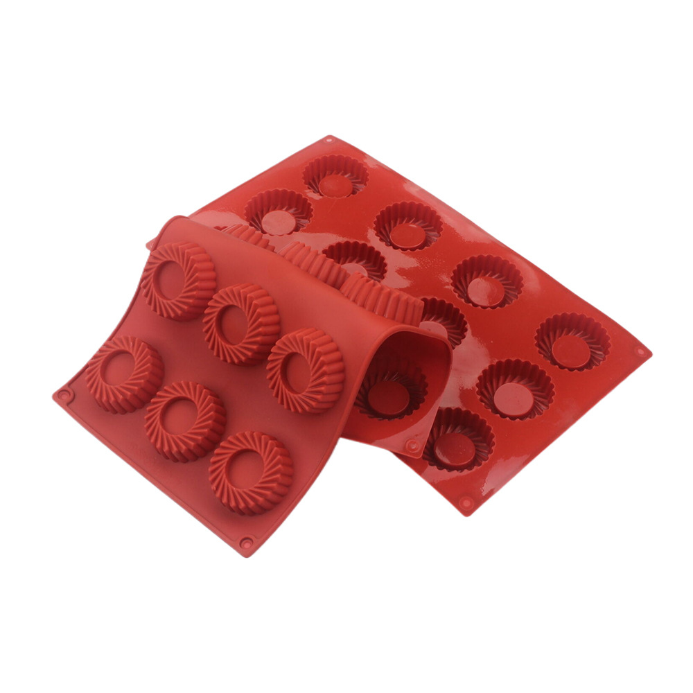 12 Holes Circular Vortex Shape – Donut Mold Silicone Bewertung und Preis