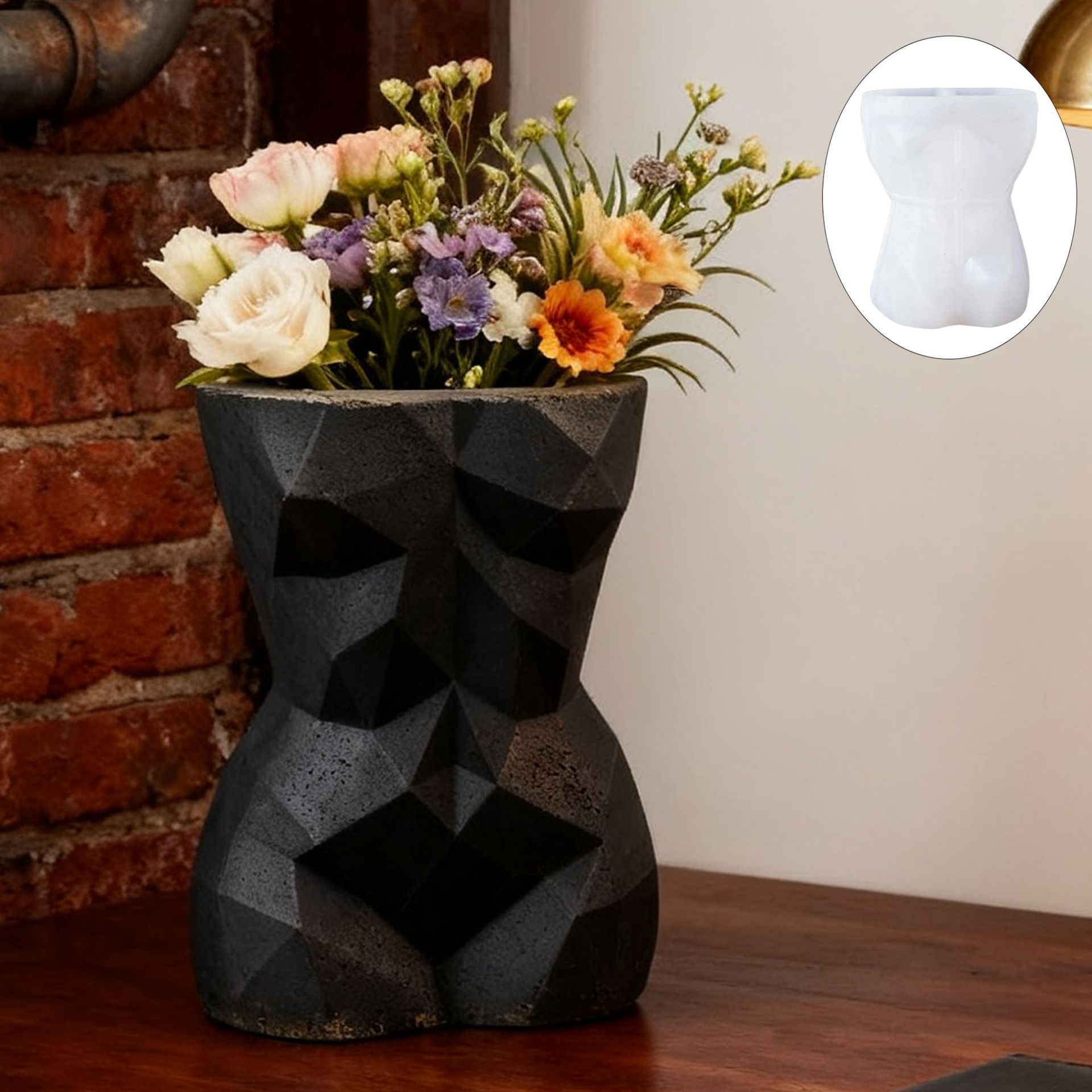 3D Geometric Female Body Flowe – Potsticker Mold Bewertung und Preis