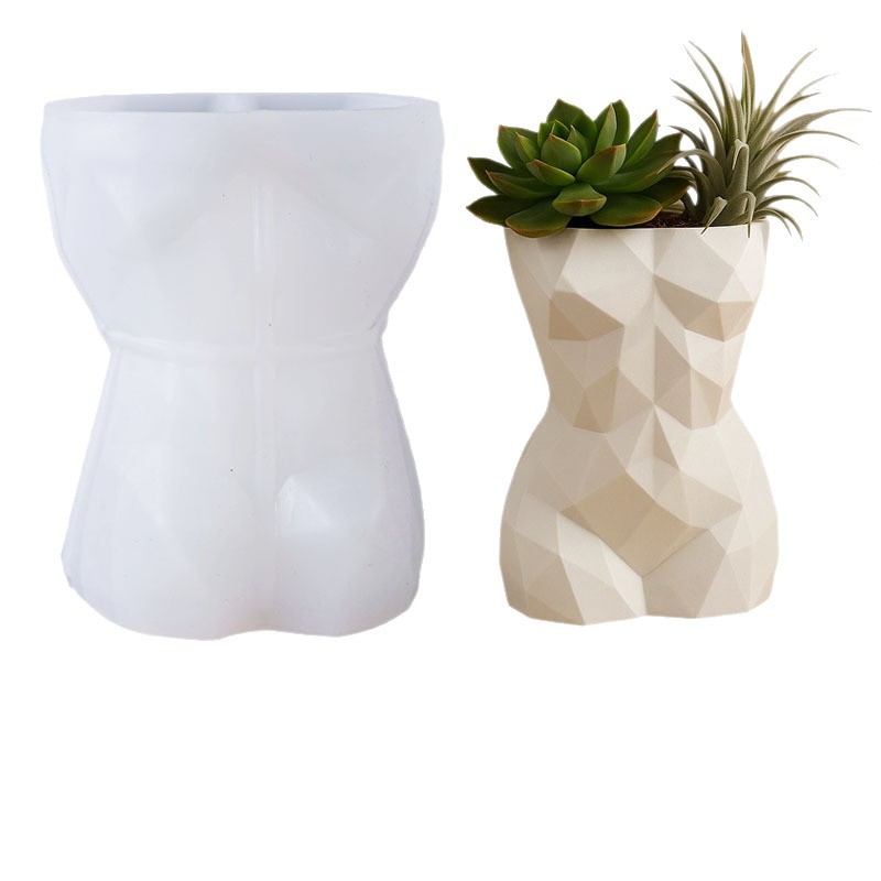 3D Geometric Female Body Flowe – Potsticker Mold Bewertung und Preis