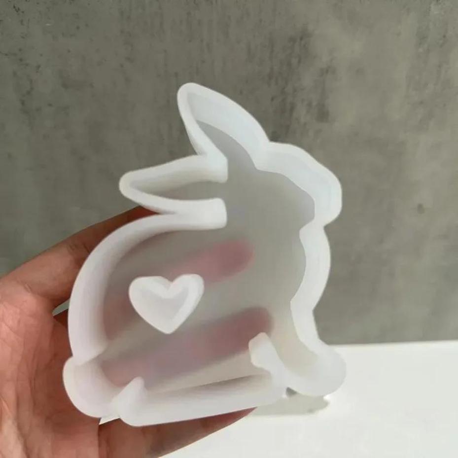 1Pcs Heart Shaped Bunny Silico – Bunny Cake Mold Bewertung und Preis