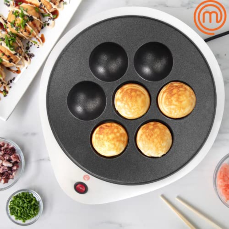 MasterChef Electric Ebelskiver – Takoyaki Grill Plate Bewertung und Preis