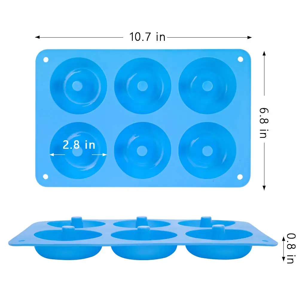 6 Holes Silicone Donut Mold Ba – Donut Mold Silicone Bewertung und Preis