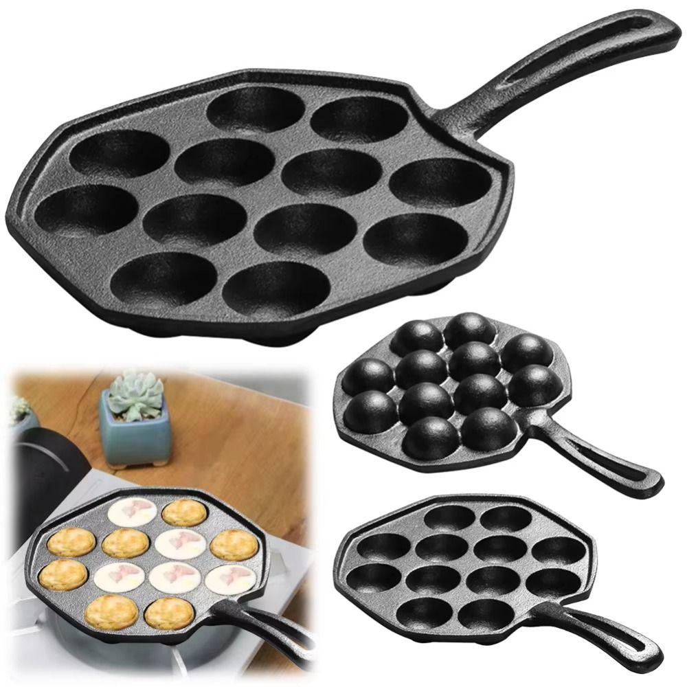 12 Holes Octopus Baking Mold C – Takoyaki Grill Plate Bewertung und Preis