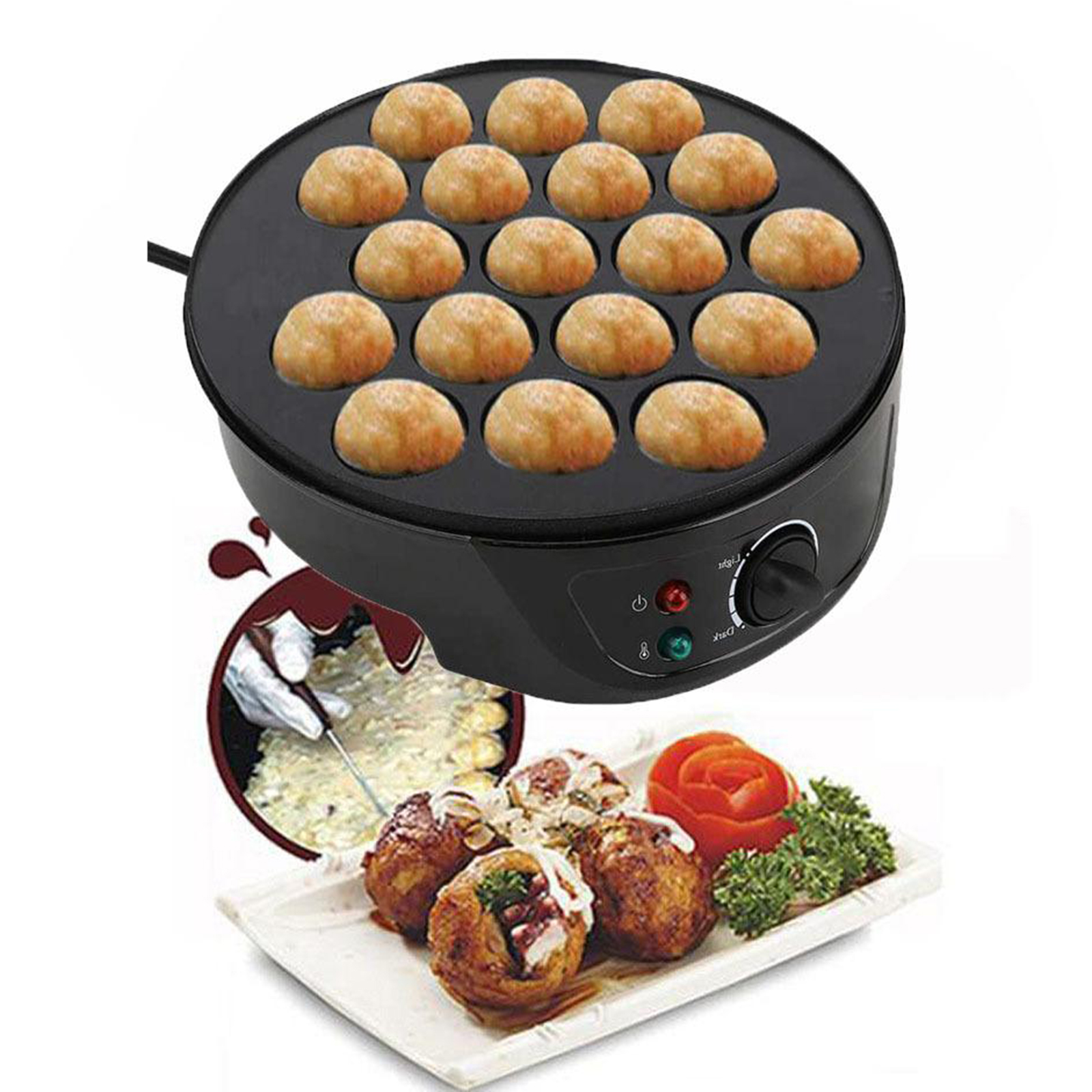 220V Baking Machine Household  – Takoyaki Grill Plate Bewertung und Preis