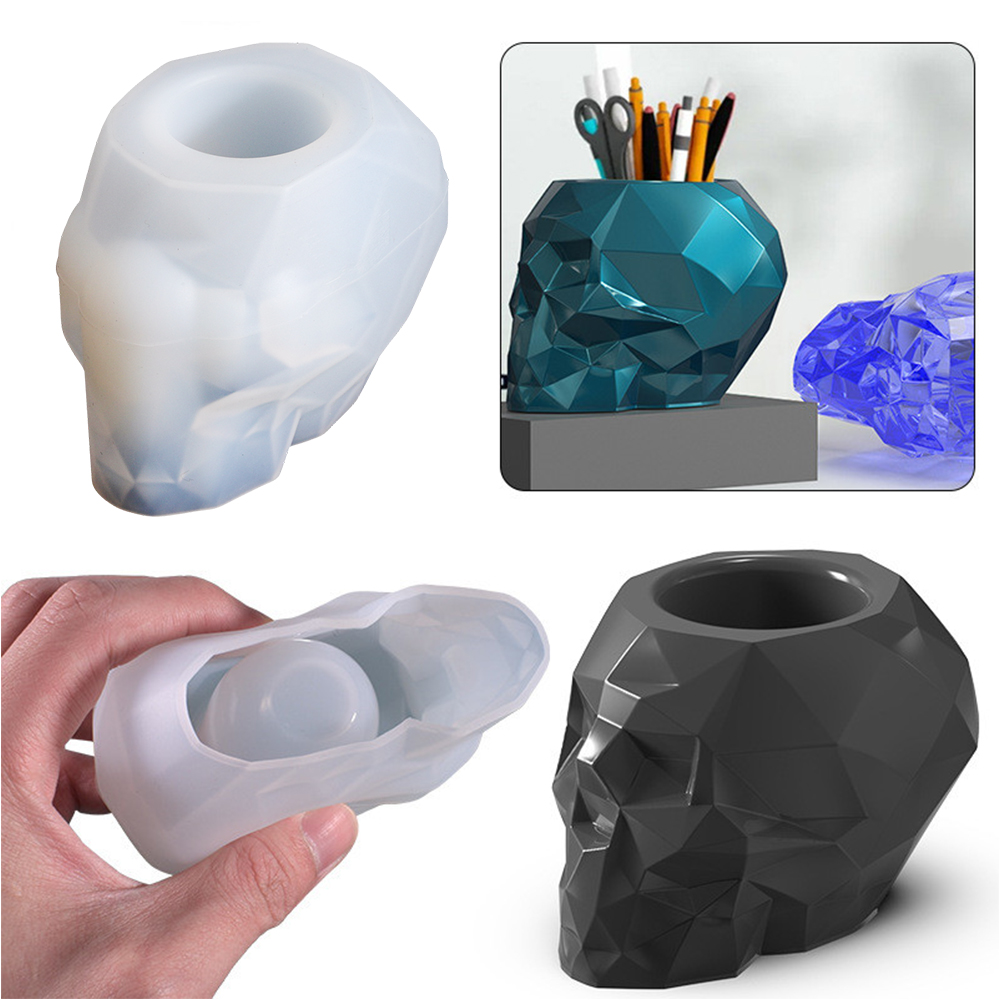 Skull Shape Mold Pen Holder Si – Potsticker Mold Bewertung und Preis