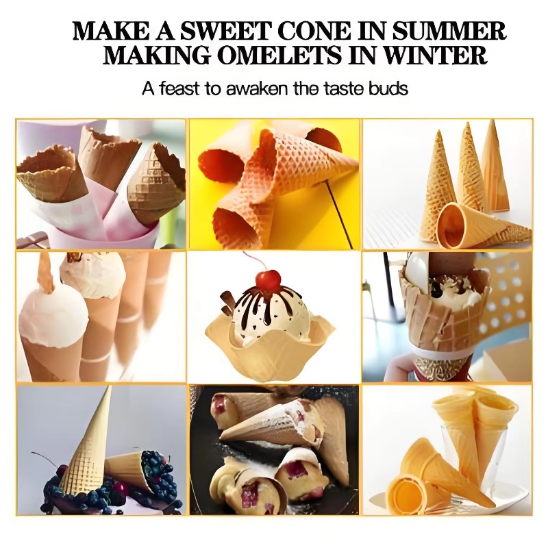 Wholesale Electric Crispy Cone – Waffle Cone Maker Bewertung und Preis
