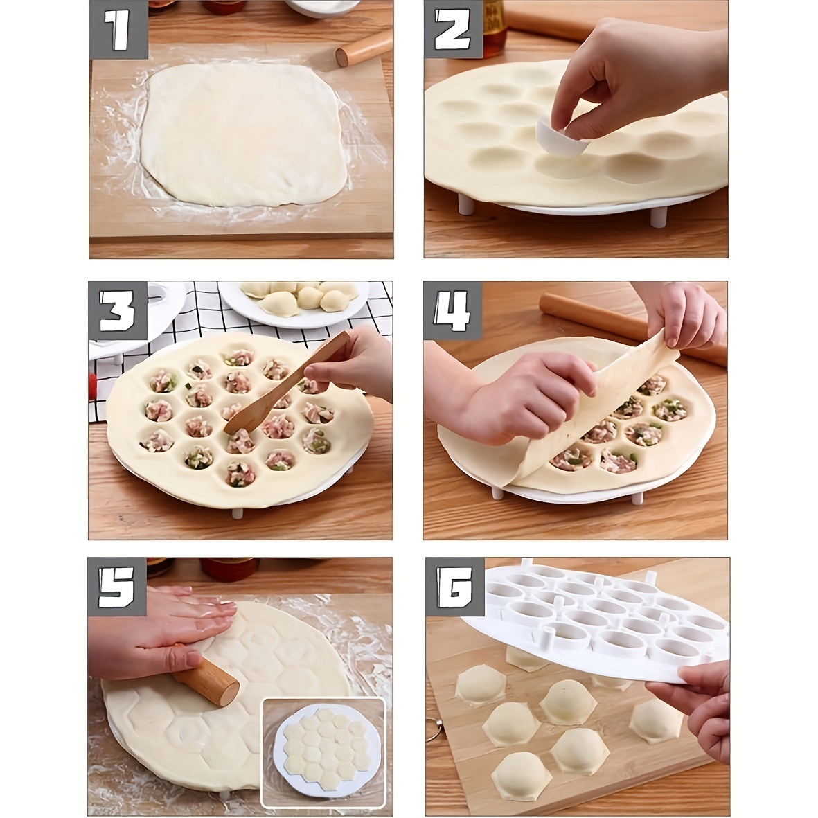 1pc- Simple Chinese Dumplings  – Dumpling Press Set Bewertung und Preis