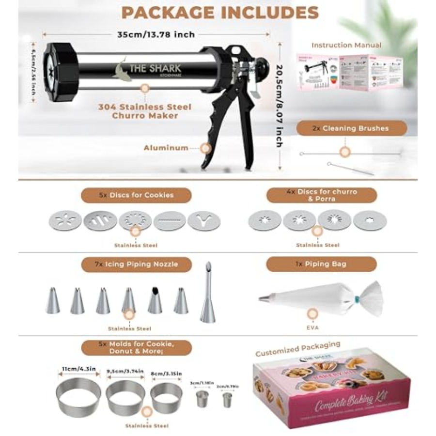 Churro Maker Machine and Sprit – Churros Maker Gun Bewertung und Preis