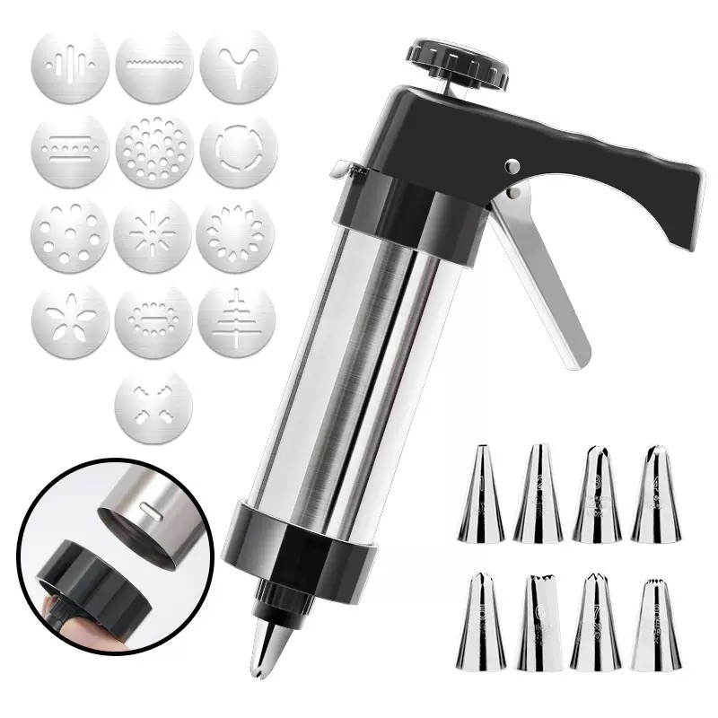 Multipurpose Aluminum Cookie M – Churros Maker Gun Bewertung und Preis