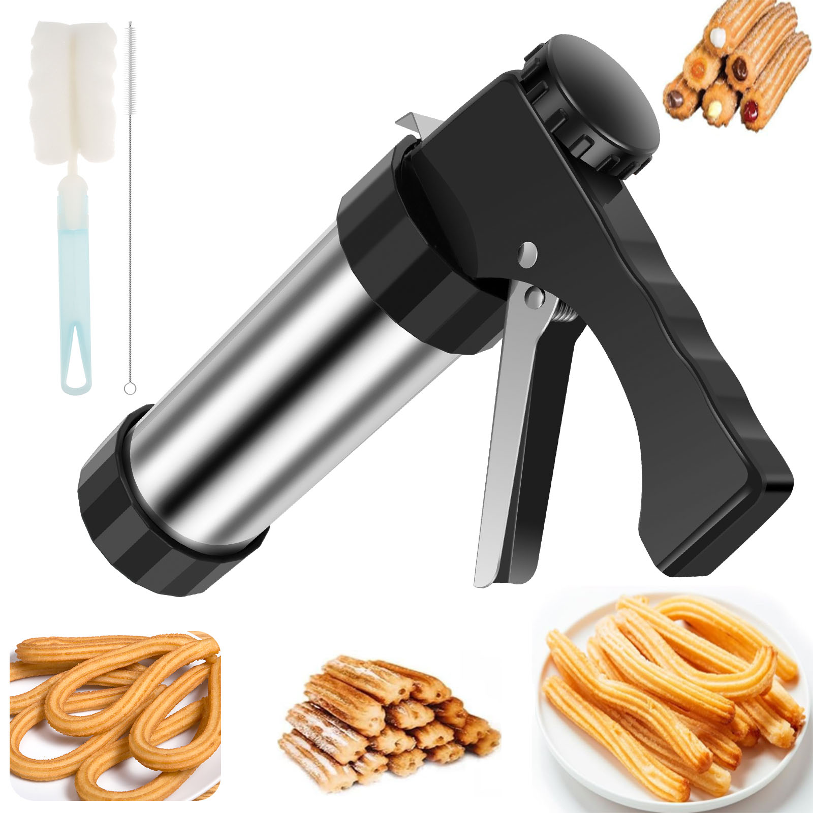 Churro Maker Machine Cookie Pr – Churros Maker Gun Bewertung und Preis