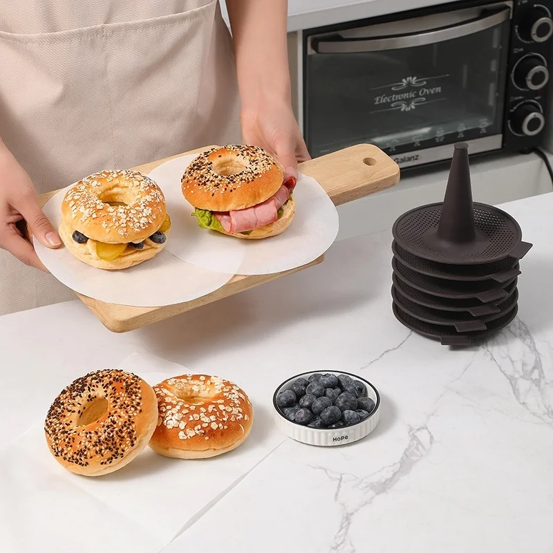 6Pcs Baking Mold Bread Donut P – Donut Mold Silicone Bewertung und Preis
