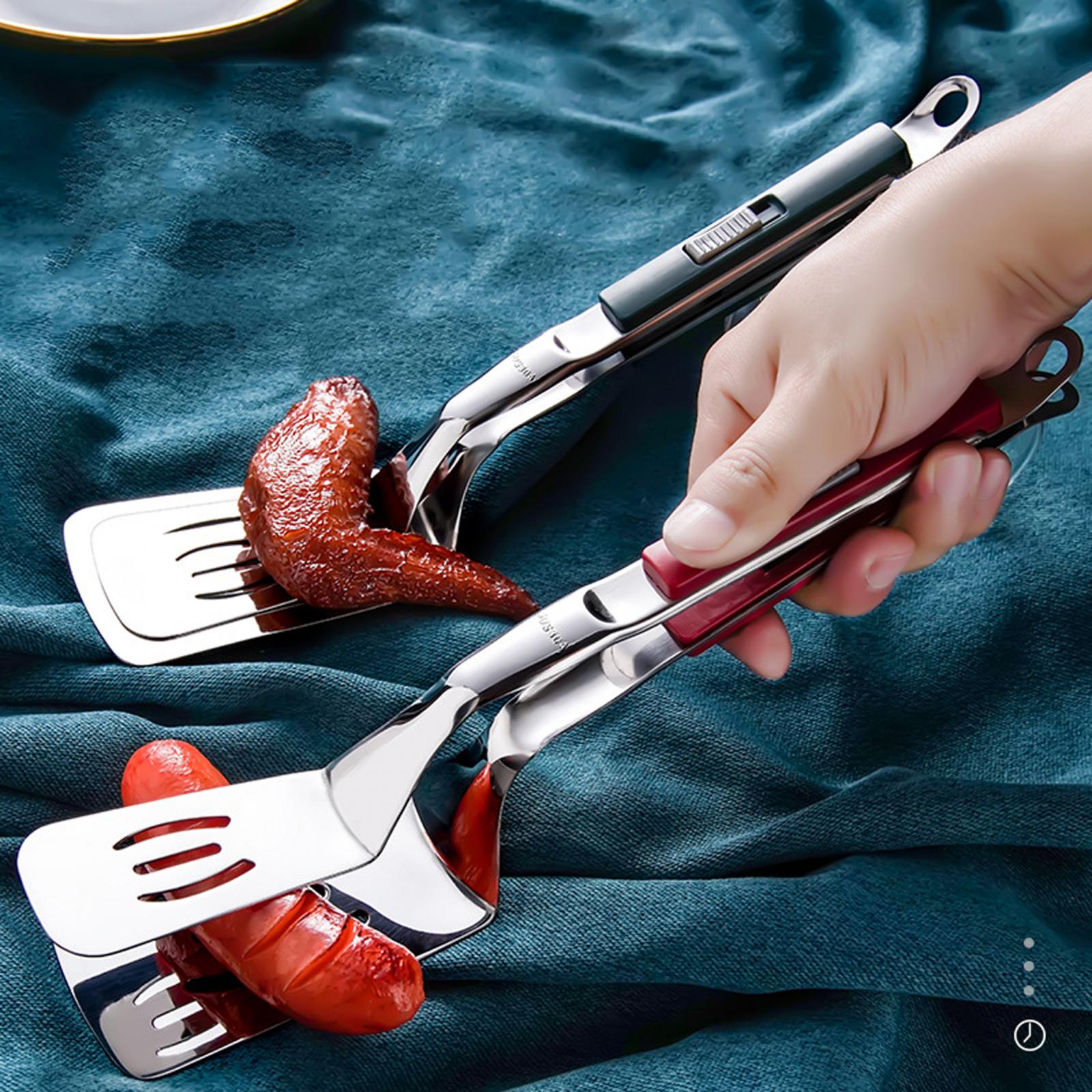 Stainless Steel Spatula Tongs  – Okonomiyaki Spatula Bewertung und Preis