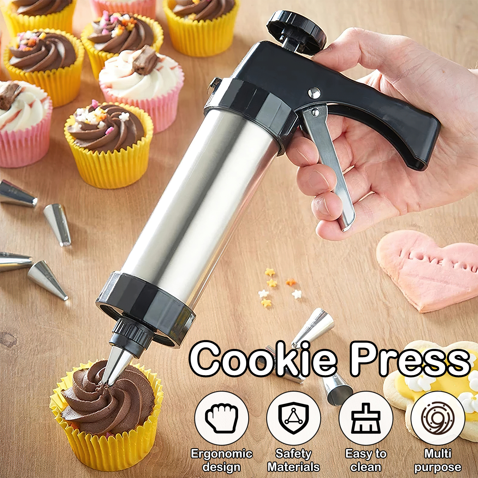 Christmas Cookie Press Gun and – Churros Maker Gun Bewertung und Preis