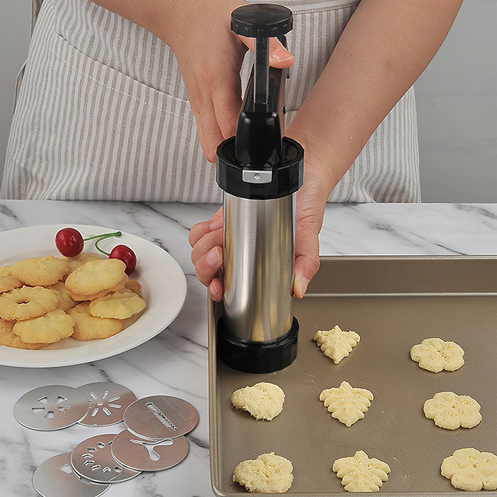 Christmas Cookie Press Gun and – Churros Maker Gun Bewertung und Preis