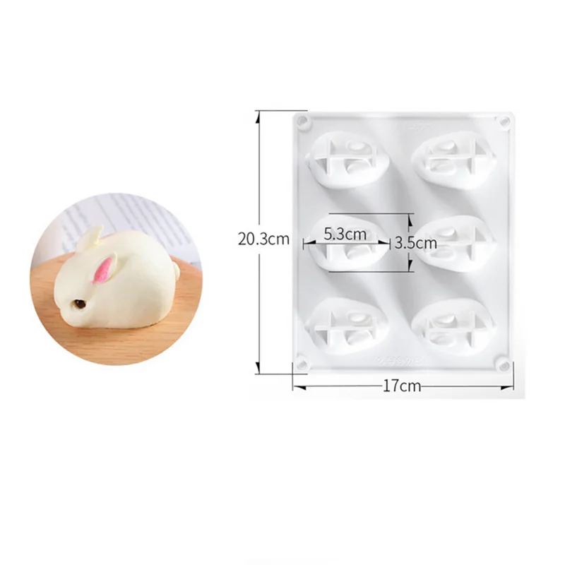 Silicone 3D Bunny Rabbit Cake  – Bunny Cake Mold Bewertung und Preis