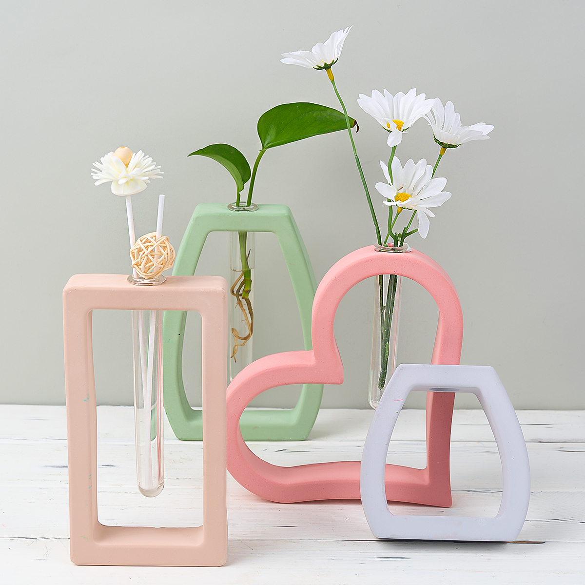 Hydroponic Test Tube Vase Sili – Potsticker Mold Bewertung und Preis