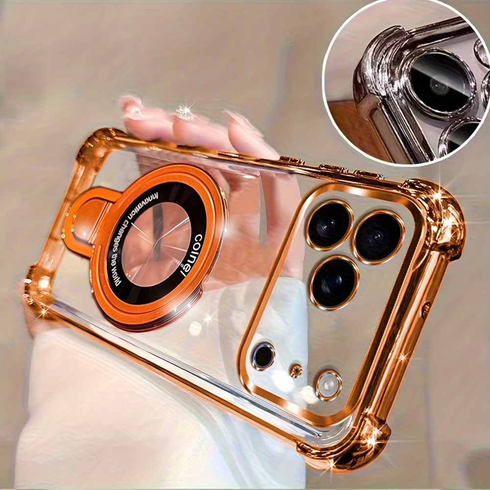 Luxury Plating Phone Case for  – Taco Stand Holder Bewertung und Preis