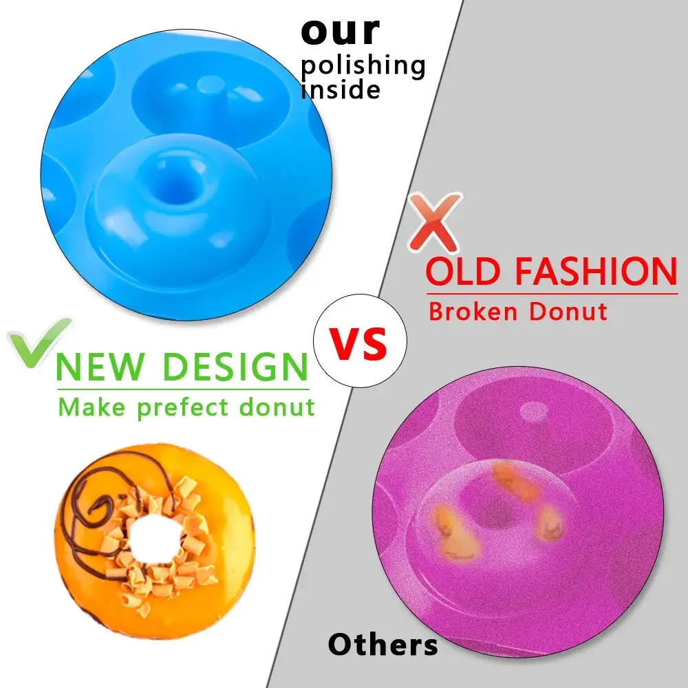 1/2pcs Silicone Muffins Donut  – Donut Mold Silicone Bewertung und Preis