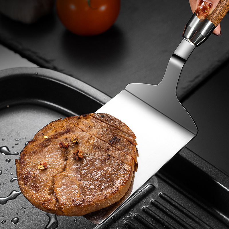 304 Stainless Steel Steak Spat – Okonomiyaki Spatula Bewertung und Preis