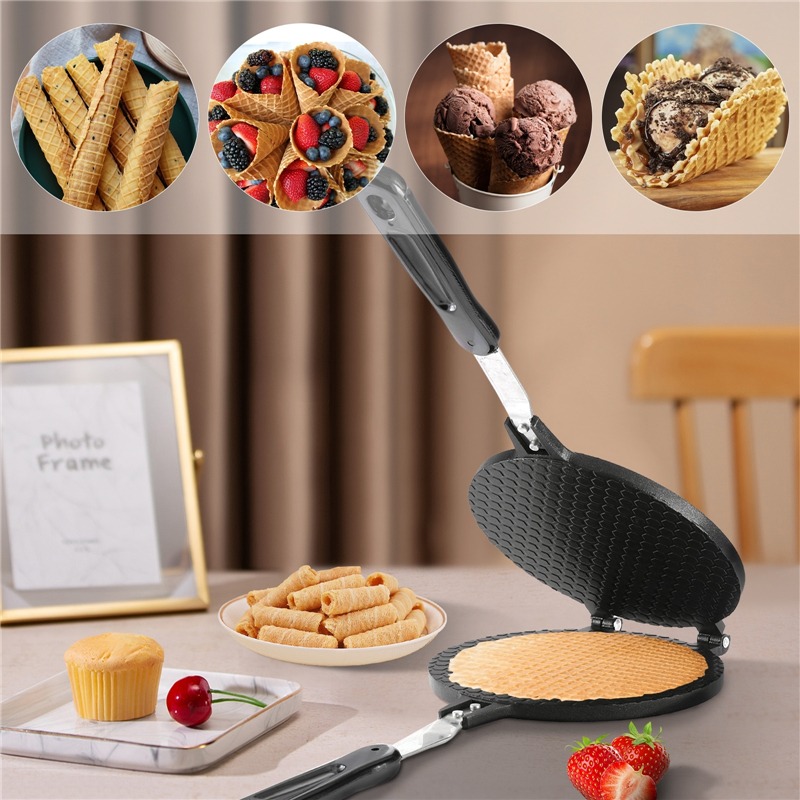 22cm Non-Stick Egg Roll Waffle – Egg Waffle Pan Bewertung und Preis