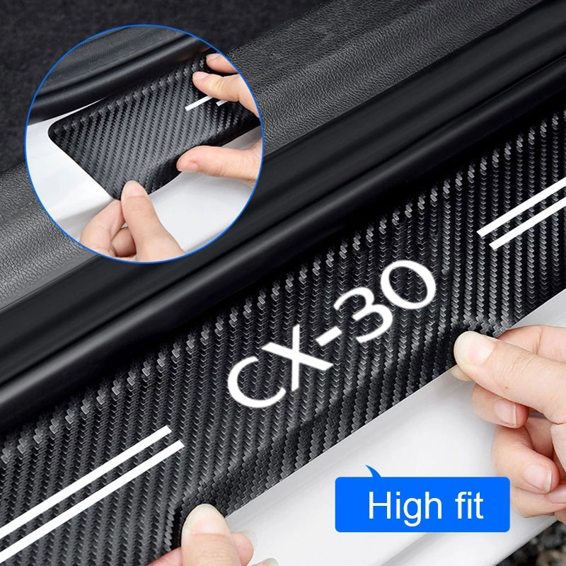 Car Door Sill Guard Plate Thre – Crepe Pan Carbon Bewertung und Preis