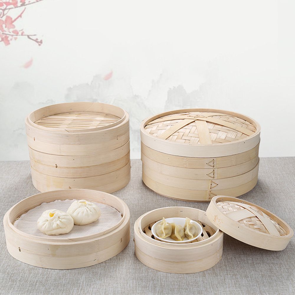 Handle Steam Basket Makes Tast – Bao Steamer Bamboo Bewertung und Preis