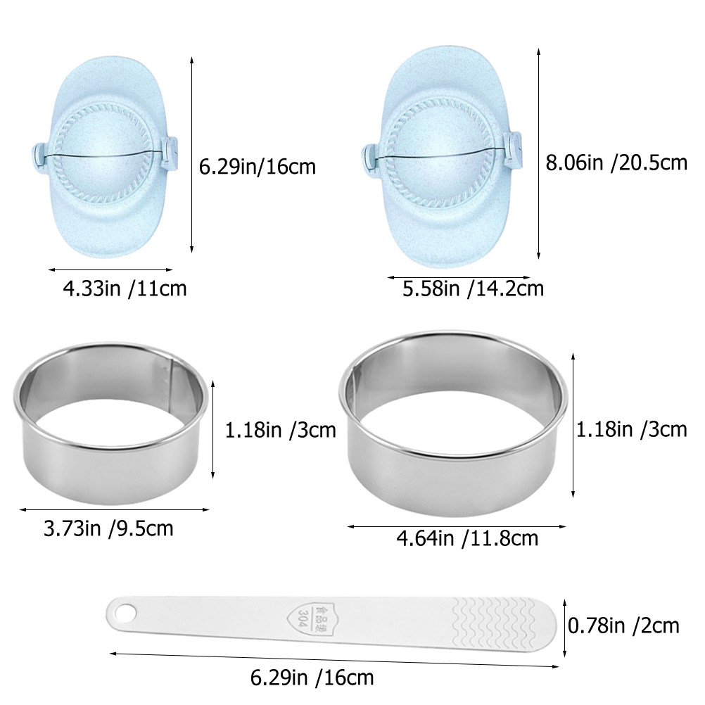 1Set Stainless Steel Dumpling  – Dumpling Press Set Bewertung und Preis