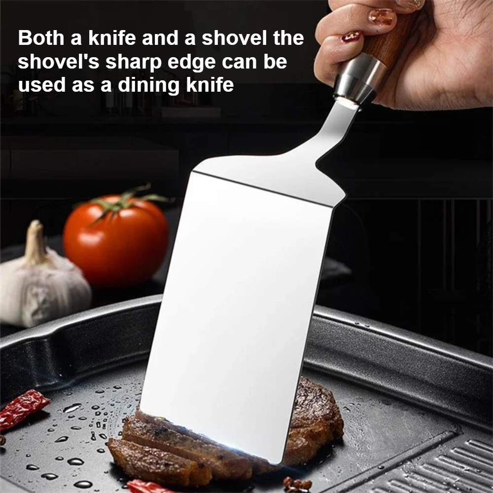 Stainless Steel Spatula with W – Okonomiyaki Spatula Bewertung und Preis