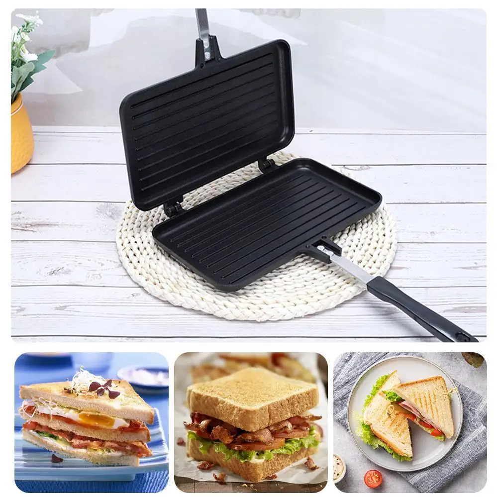 Double-Sided Frying Pan Non-St – Mini Pancake Griddle Bewertung und Preis