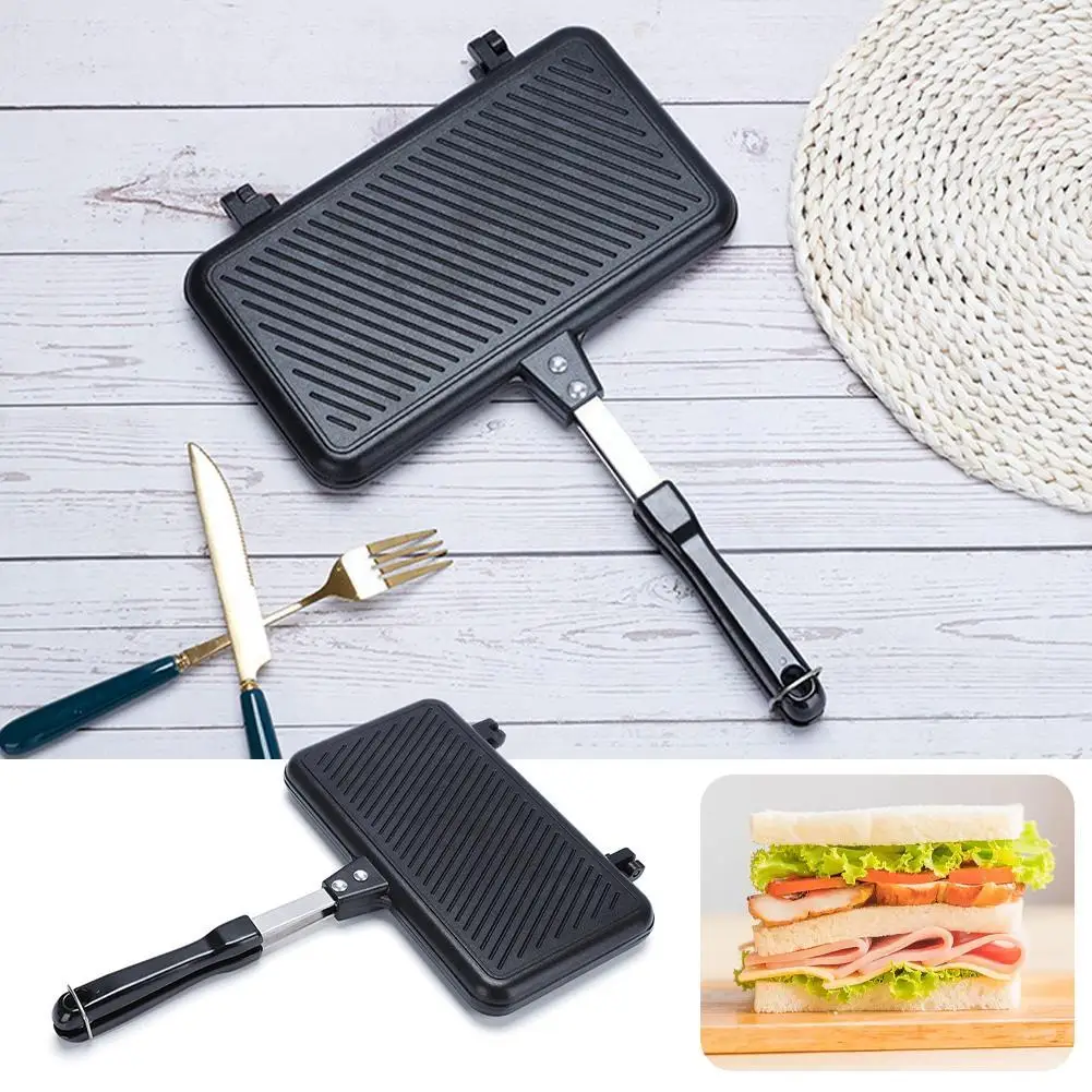Double-Sided Frying Pan Non-St – Mini Pancake Griddle Bewertung und Preis