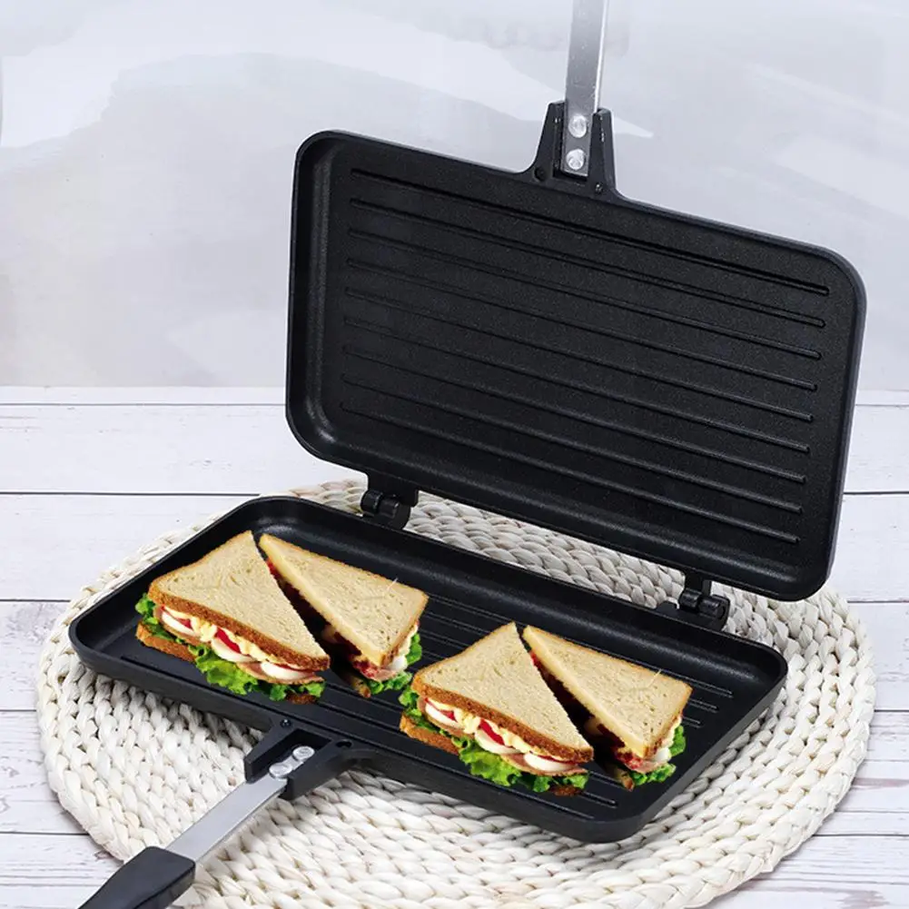 Double-Sided Frying Pan Non-St – Mini Pancake Griddle Bewertung und Preis