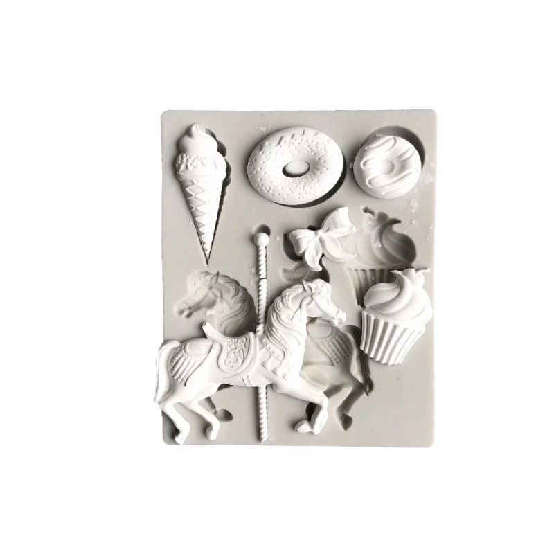 Trojan horse ice cream doughnu – Donut Mold Silicone Bewertung und Preis