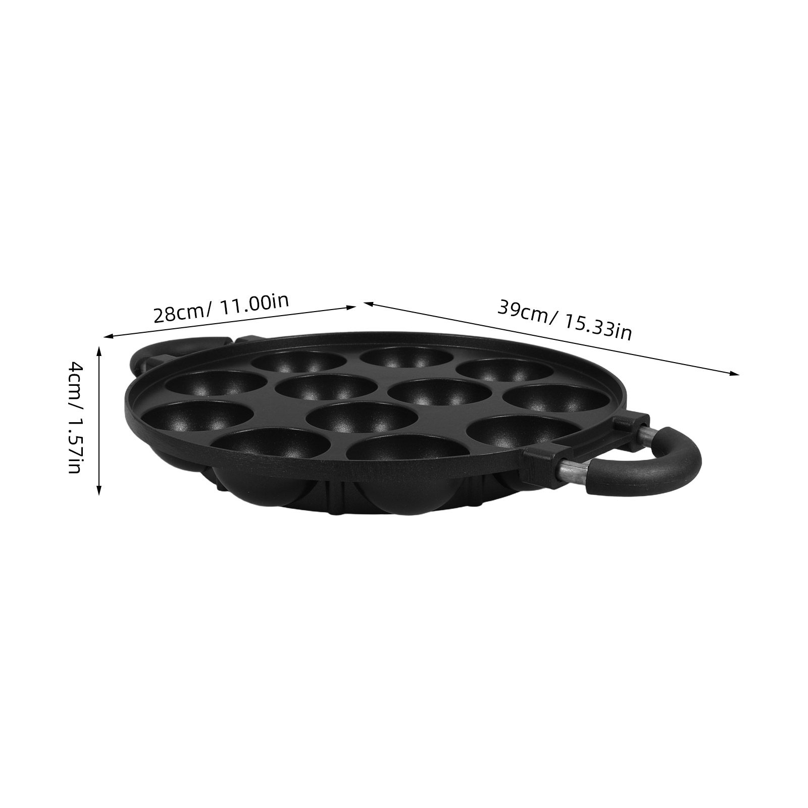 12 Hole Takoyaki Pan Nonstick  – Takoyaki Grill Plate Bewertung und Preis
