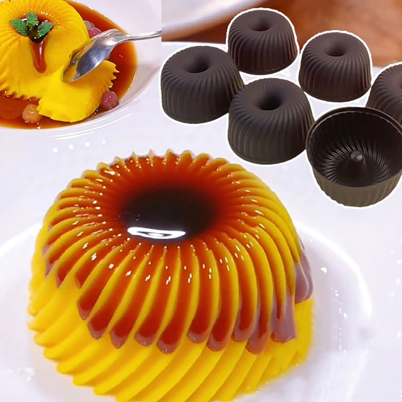 C 1pc Caramel Pudding Jelly Pa – Donut Mold Silicone Bewertung und Preis