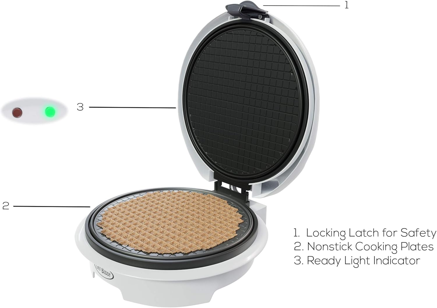 Electric Waffle Cone Maker wit – Waffle Cone Maker Bewertung und Preis