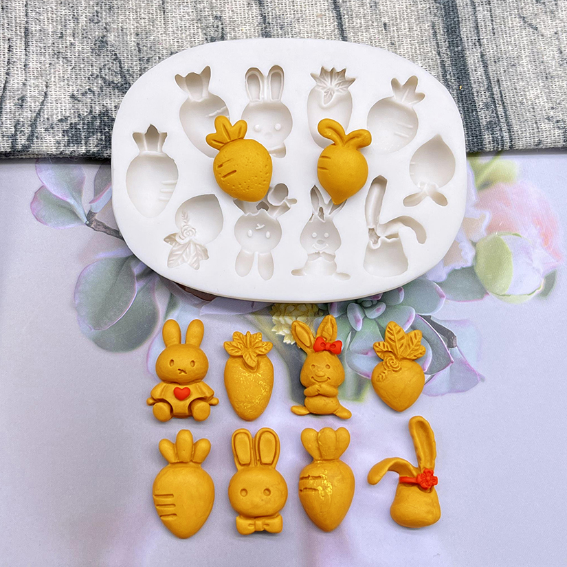 Easter Bunny Rabbit Radish Sil – Bunny Cake Mold Bewertung und Preis