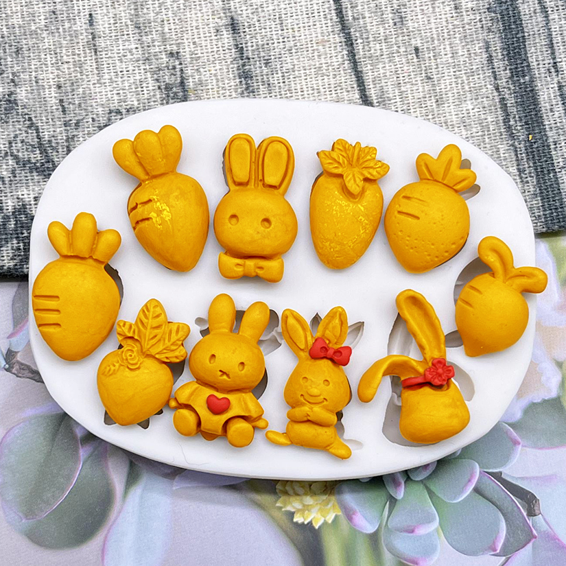 Easter Bunny Rabbit Radish Sil – Bunny Cake Mold Bewertung und Preis