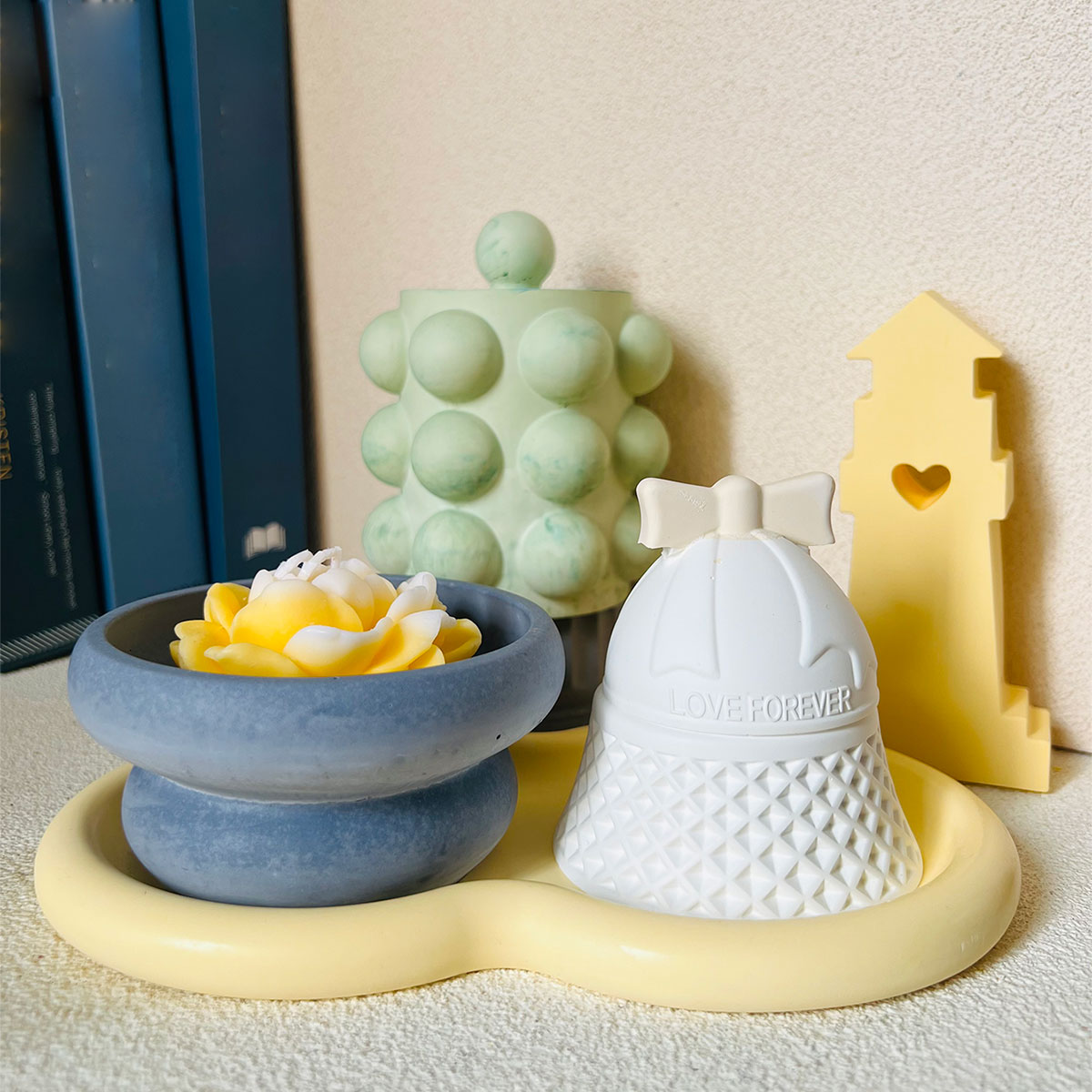 Bubble Jar Candle Vessel Concr – Donut Mold Silicone Bewertung und Preis