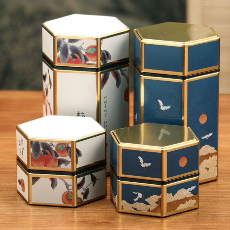 Creative Hexagonal Teapot Tin  – Cast Iron Corn Bewertung und Preis